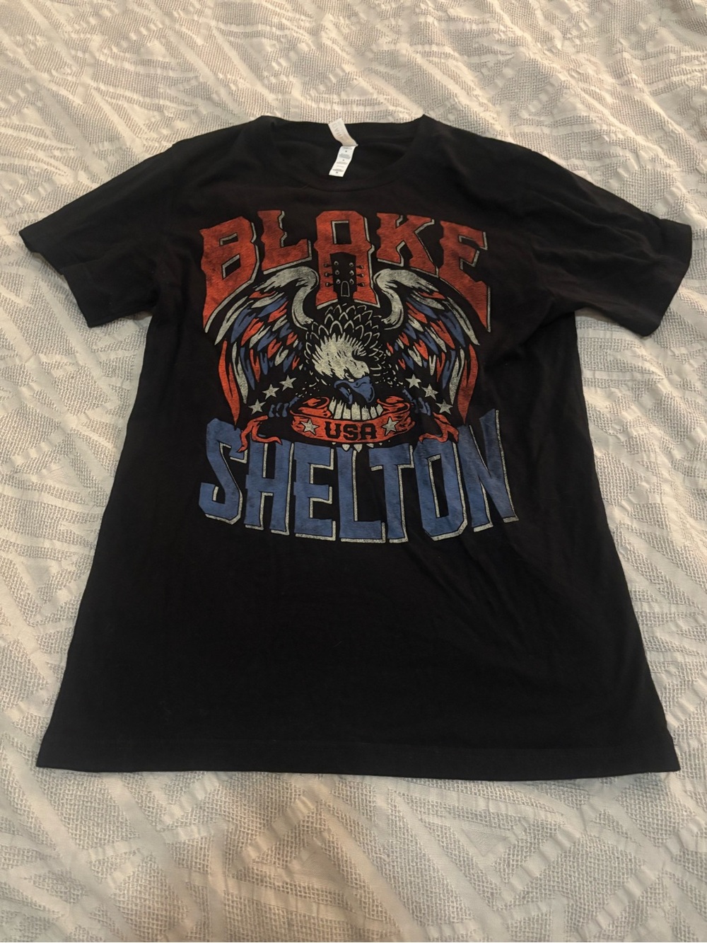 Blake Shelton Tour 2024 Adult Medium Short Sleeve Shirt